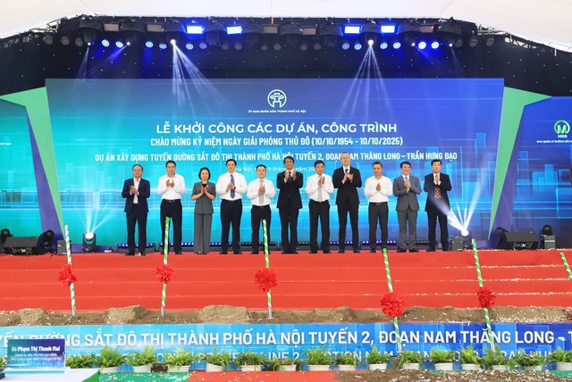 Fecon tham gia khởi công tuyến metro số 2 Hà Nội, thi công hạng mục xử lý nền Depot Xuân Đỉnh