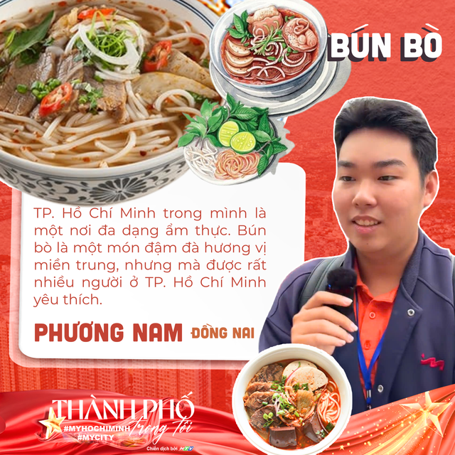 Thành phố trong tôi #MyHoChiMinh #MyCity: Ẩm thực - linh hồn của thành phố- Ảnh 1.