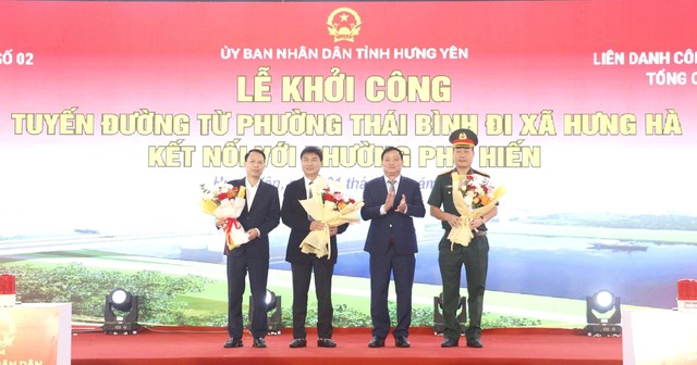 Khởi công tuyến đường trọng điểm 5.000 tỷ đồng tại Hưng Yên: Doanh nghiệp nào đứng sau?