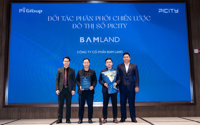 Bam Land hợp tác cùng Pi Group trong hành trình kiến tạo Đô thị số Picity