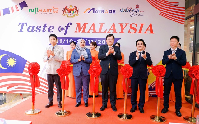 Khai mạc Tuần lễ Ẩm thực Malaysia tại hệ thống siêu thị FUJIMART