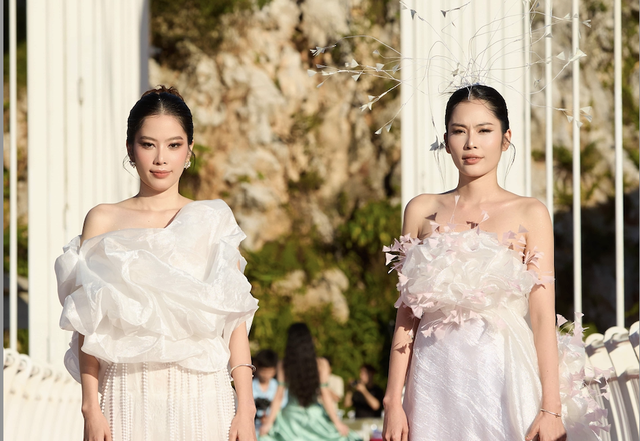 “Thót tim” chiêm ngưỡng 30 cô gái làm điều này trên cây cầu kính dài nhất thế giới tại Mộc Châu