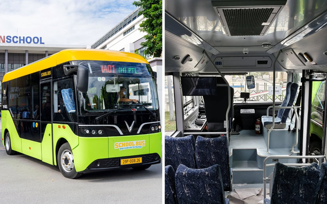 Ra mắt xe chuyên chở học sinh VinFast, không xe nào ở Việt Nam hiện đại bằng: Trang bị những gì?