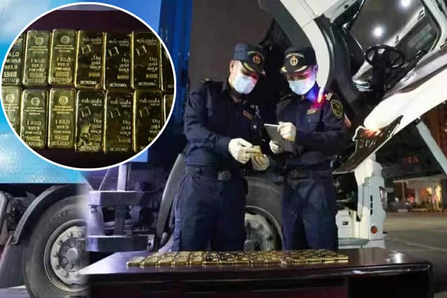 Tịch thu 30kg vàng trị giá hơn hơn 51 tỷ đồng được giấu trong 1 chiếc xe ô tô nhập cảnh
