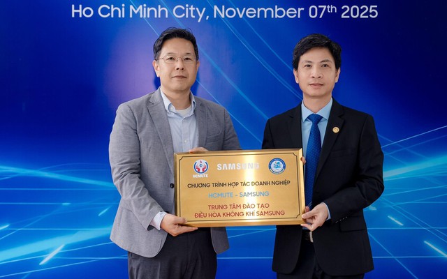 Samsung mở trung tâm đào tạo tại HCMUTE, phát triển ngành điều hòa Việt Nam