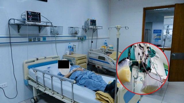 Người đàn ông Hà Nội máu trắng như sữa, 3 ngày liên tiếp phải lọc máu vì loại đồ uống nam giới mê