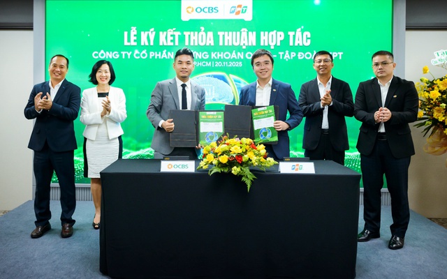 OCBS VÀ FPT ký kết hợp tác, kiến tạo hệ sinh thái tài chính số hiện đại với AI