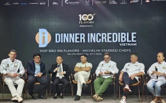 13 đầu bếp Michelin đến Việt Nam dự tuần lễ ẩm thực quốc tế
