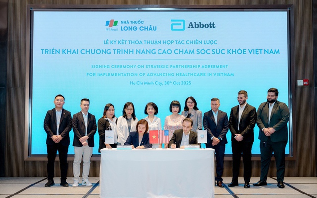 Abbott cùng FPT Long Châu hợp tác nhằm nâng cao chăm sóc sức khỏe Việt Nam
