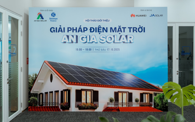 An Gia Solar - JA Solar - Huawei: Ra mắt giải pháp "Điện mặt trời 0 đồng" cho hộ gia đình