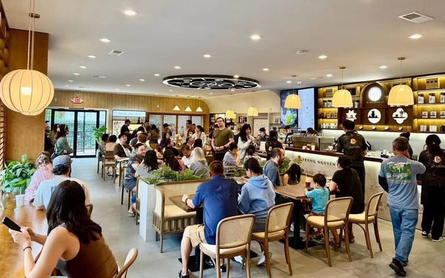 Hệ thống quán Trung Nguyên Legend liên tục phát triển, khẳng định vị thế hàng đầu