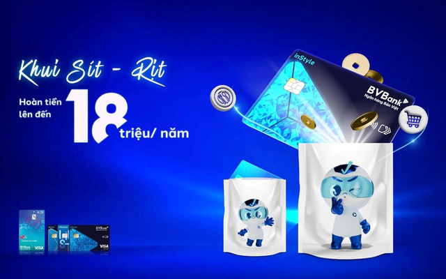 BVBank triển khai chính sách mới cho thẻ tín dụng - hoàn đến 18 triệu đồng/năm
