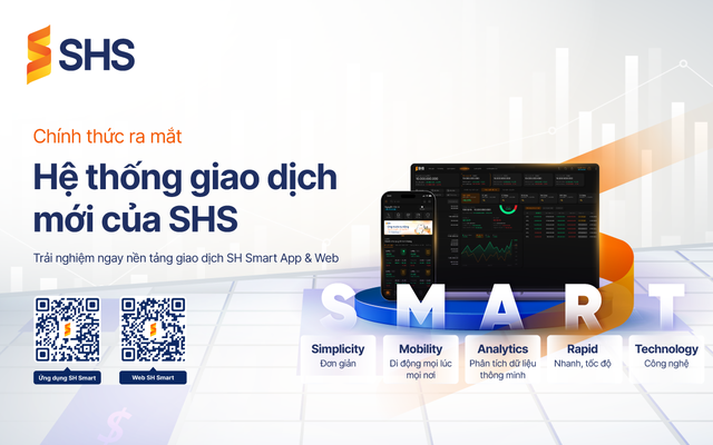 SHS ra mắt bộ đôi nền tảng giao dịch thế hệ mới SH Smart
