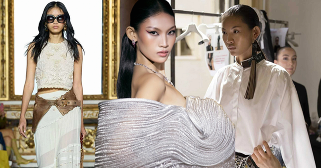 Cô gái "vượt mặt" Hoàng Thùy trình diễn cho show chính thức của Chanel là ai?