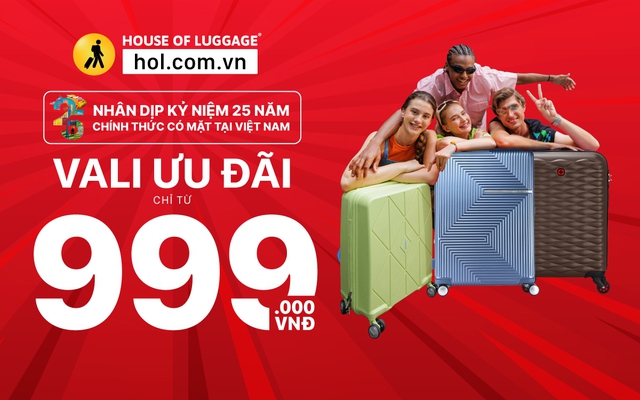 House Of Luggage siêu sale tháng 11 đến 50%++ tất cả bộ sưu tập