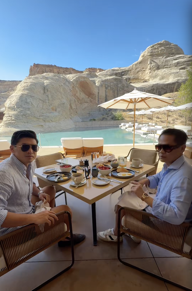 Bữa sáng "sặc mùi tiền" của Thái Công