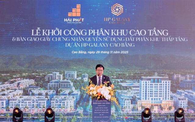 Hải Phát xây dựng khu đô thị kiểu mẫu đáng sống bậc nhất tại Cao Bằng