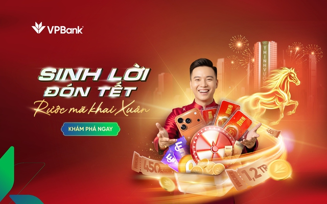 VPBank triển khai chương trình “Sinh lời đón Tết – Rước mã khai xuân”