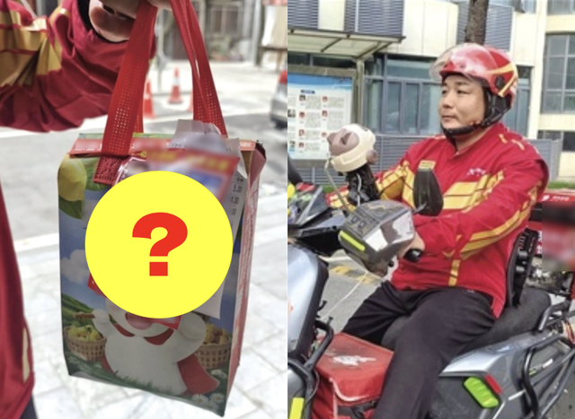 Suốt 19 năm, shipper liên tục dán 1 thứ lên xe và đồ ăn của khách, nhìn kỹ nhiều người đã bật khóc