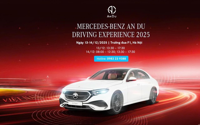 Sự kiện lái thử và trưng bày Mercedes-Benz tại trường đua F1