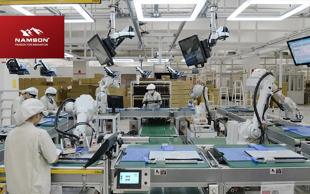 Giải pháp laser tích hợp robot tự động hóa trong sản xuất