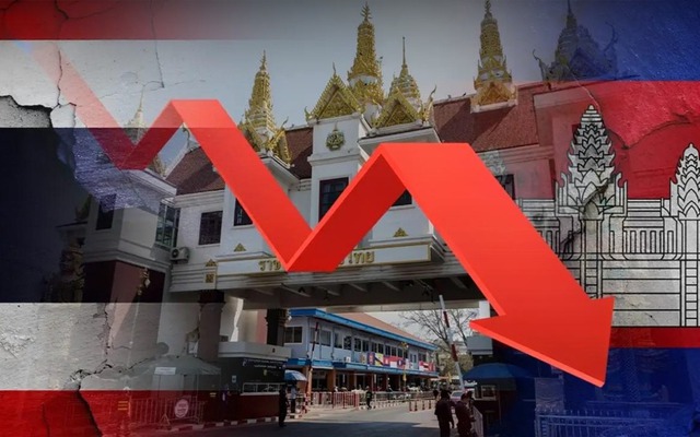 Biên giới đóng từ tháng 7, thương mại 'lao dốc' gần 50%: Hàng Thái Lan vẫn qua Lào vào Campuchia