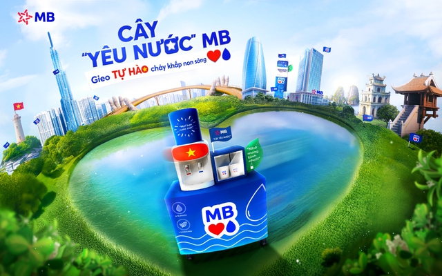 “Cây Yêu Nước” MB phủ xanh các chi nhánh MB: Gieo tự hào chảy khắp non sông
