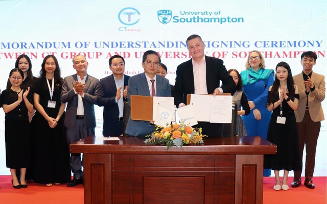 CT Group bắt tay với trường đại học hàng đầu Anh Quốc về khoa học công nghệ