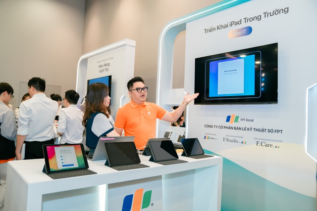 FPT Shop công bố trở thành Apple Business Partner, tăng cường hỗ trợ khách hàng doanh nghiệp và giáo dục - Ảnh 1.