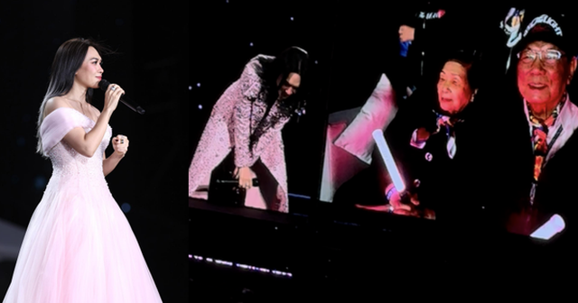 Mỹ Tâm quỳ trước 40.000 người để cảm ơn 2 người quan trọng