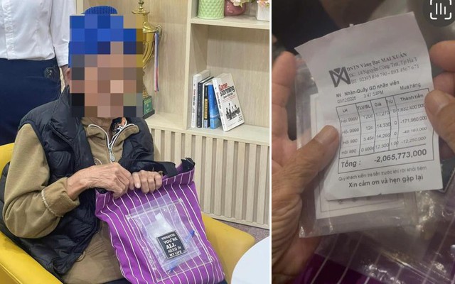 Khi được cán bộ Công an phân tích rõ thủ đoạn của tội phạm, cụ bà mới đồng ý dừng giao dịch chuyển khoản