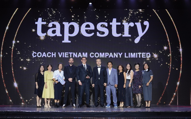 Coach Việt Nam 6 năm liên tiếp đạt danh hiệu Nơi làm việc tốt nhất Châu Á