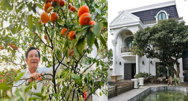 Cơ ngơi 1.000m2 của nam NSƯT mang quân hàm Thượng tá, U70 sống bình yên bên cô công nhân xưởng may