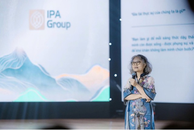 Bà Phạm Minh Hương – Chủ tịch Hội đồng quản trị VNDIRECT chia sẻ trong lễ kỷ niệm 19 năm thành lập công ty