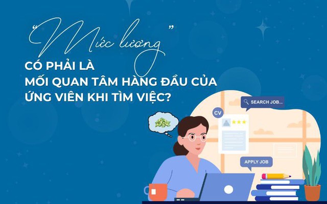 Mức lương có phải là mối quan tâm hàng đầu của ứng viên khi tìm việc? Mức lương có phải là mối quan tâm hàng đầu của ứng viên khi tìm việc?