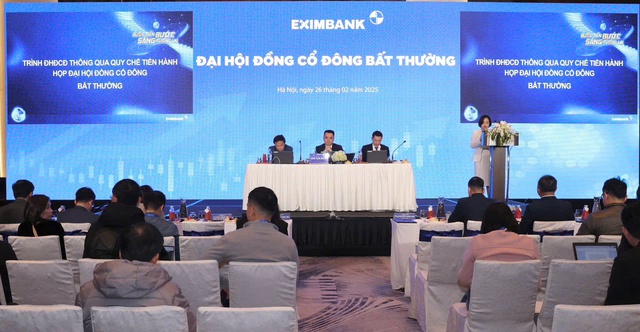 ĐHĐCĐ bất thường Eximbank: 281 cổ đông tham dự, lộ diện 3 thành viên mới của Ban Kiểm soát- Ảnh 1.