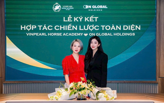 Học viện cưỡi ngựa Vinpearl Vũ Yên ký kết hợp tác với On Global Holdings Học viện cưỡi ngựa Vinpearl Vũ Yên ký kết hợp tác với On Global Holdings