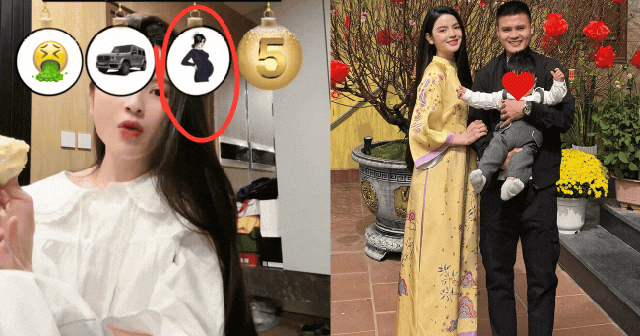Vợ Quang Hải phản ứng bất ngờ khi được dự đoán mang bầu lần 2 Vợ Quang Hải phản ứng bất ngờ khi được dự đoán mang bầu lần 2