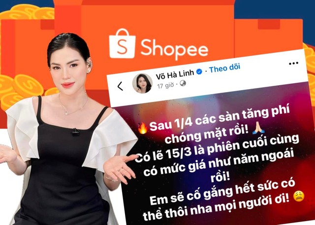 "Chiến thần" Võ Hà Linh “úp mở” về phiên livestream giá rẻ cuối cùng trên Shopee, đã chọn được nền tảng hoạt động mới "Chiến thần" Võ Hà Linh “úp mở” về phiên livestream giá rẻ cuối cùng trên Shopee, đã chọn được nền tảng hoạt động mới