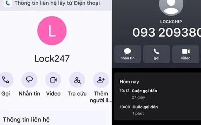 Cảnh giác trước những cuộc gọi hiển thị Lockchip, Lock247... Cảnh giác trước những cuộc gọi hiển thị Lockchip, Lock247...