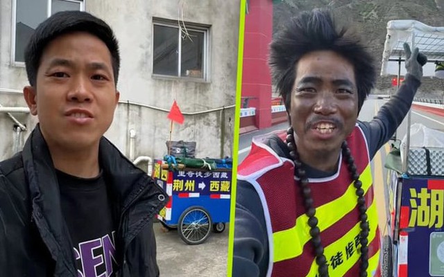 Sau thử thách đi bộ 3.300km, thanh niên 31 tuổi trông già như ông lão 50 Sau thử thách đi bộ 3.300km, thanh niên 31 tuổi trông già như ông lão 50