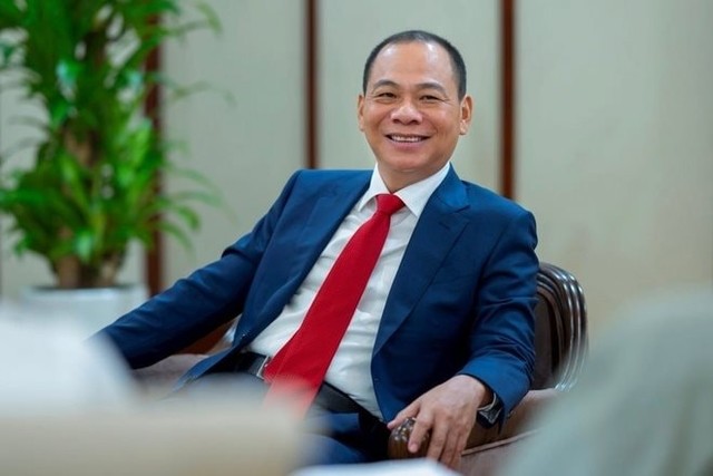 Tỷ phú Phạm Nhật Vượng nhảy vọt gần 200 bậc trên bảng xếp hạng người giàu nhất thế giới Tỷ phú Phạm Nhật Vượng nhảy vọt gần 200 bậc trên bảng xếp hạng người giàu nhất thế giới