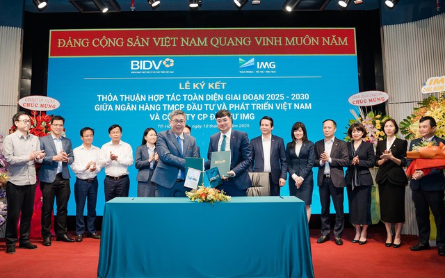 IMG Group và BIDV thiết lập hợp tác chiến lược toàn diện giai đoạn 2025–2030 IMG Group và BIDV thiết lập hợp tác chiến lược toàn diện giai đoạn 2025–2030