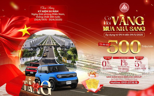 Cơ hội vàng sở hữu nhà đất với giá ưu đãi cùng CIC Group Cơ hội vàng sở hữu nhà đất với giá ưu đãi cùng CIC Group
