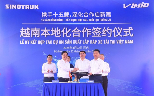 VIMID hợp tác cùng SINOTRUK xây dựng nhà máy sản xuất lắp ráp xe tải tại Việt Nam