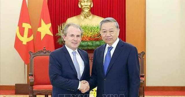Tổng Bí thư Tô Lâm tiếp Giám đốc điều hành Tập đoàn Rosen Partners Tổng Bí thư Tô Lâm tiếp Giám đốc điều hành Tập đoàn Rosen Partners