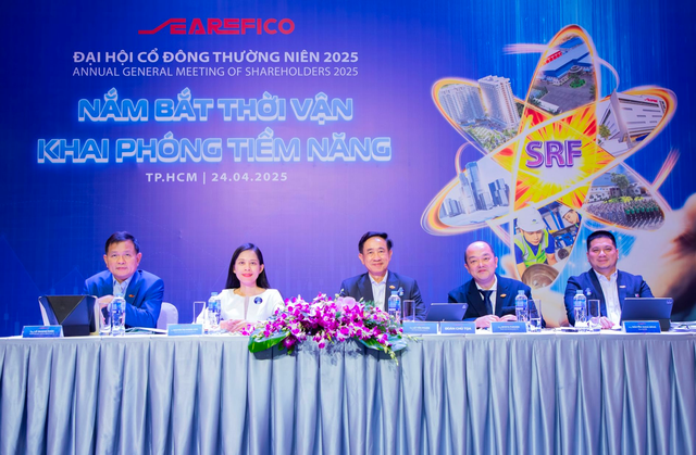 ĐHĐCĐ Searefico (SRF): Quý 1/2025 đạt hơn 1.000 tỷ doanh số ký hợp đồng, có thể trúng thầu thêm 2.000 tỷ ĐHĐCĐ Searefico (SRF): Quý 1/2025 đạt hơn 1.000 tỷ doanh số ký hợp đồng, có thể trúng thầu thêm 2.000 tỷ