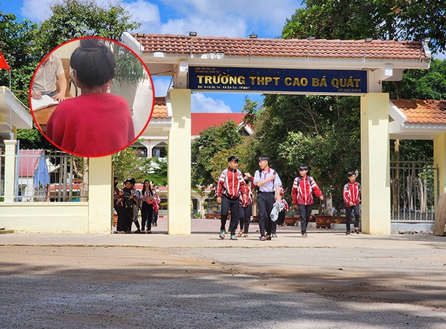 Vụ nhiều học sinh lớp 12 “tự nguyện” xin nghỉ học: Hiệu trưởng hẹn gặp, nói “có thi cũng không đậu” Vụ nhiều học sinh lớp 12 “tự nguyện” xin nghỉ học: Hiệu trưởng hẹn gặp, nói “có thi cũng không đậu”