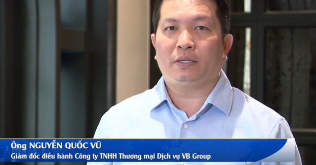 Nóng lại chia sẻ của chồng Đoàn Di Băng về chất lượng sản phẩm của công ty VB Group trên sóng truyền hình Nóng lại chia sẻ của chồng Đoàn Di Băng về chất lượng sản phẩm của công ty VB Group trên sóng truyền hình