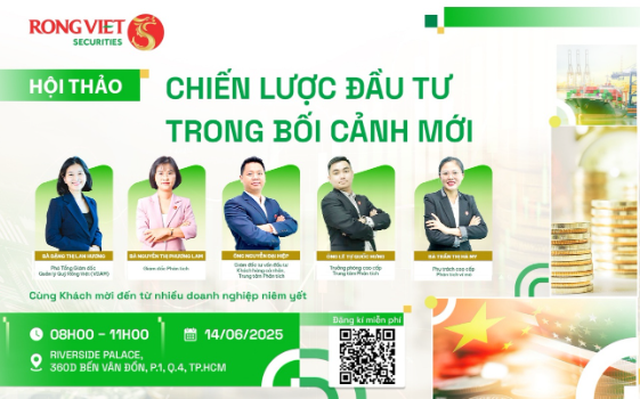 Chứng khoán Rồng Việt tổ chức hội thảo "Chiến lược đầu tư trong bối cảnh mới" Chứng khoán Rồng Việt tổ chức hội thảo "Chiến lược đầu tư trong bối cảnh mới"